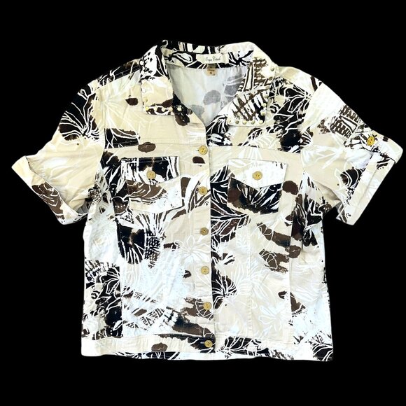 Onque Casuals Roll Tab Sleeve Button Up Shirt - Picture 1 of 7